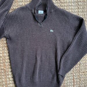 Lacoste Men's brown Sweater